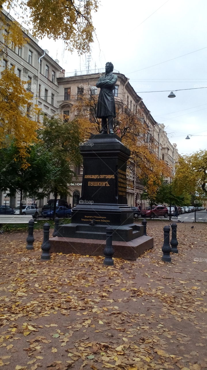 Monument to Pushkin, Saint Petersburg