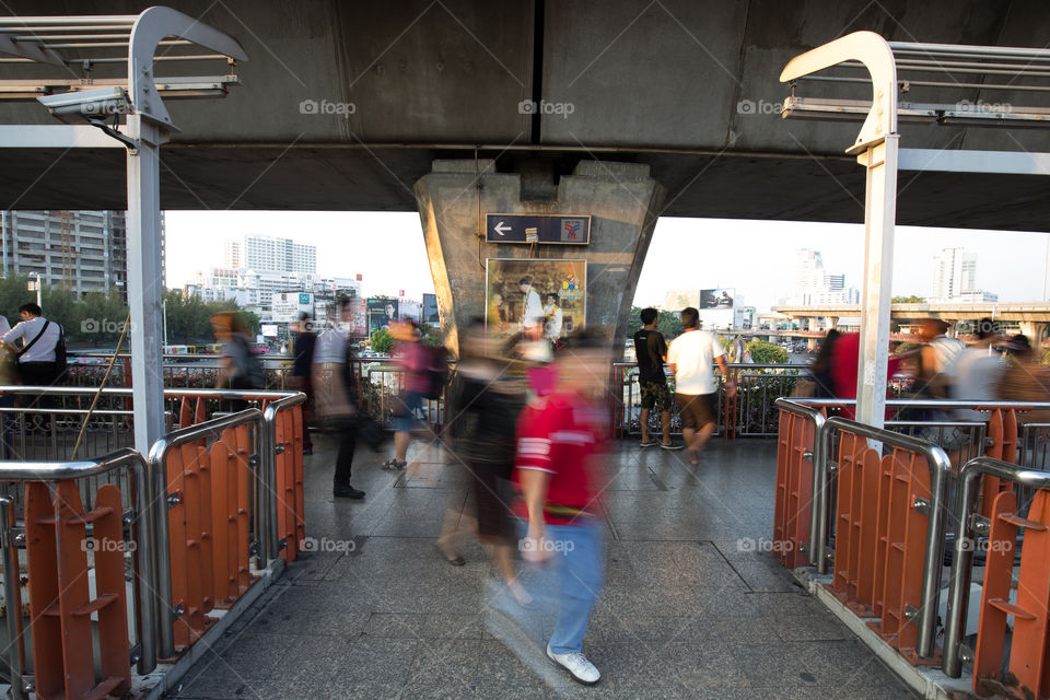 BTS public train station 