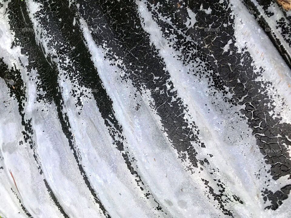 Elevated view of rock