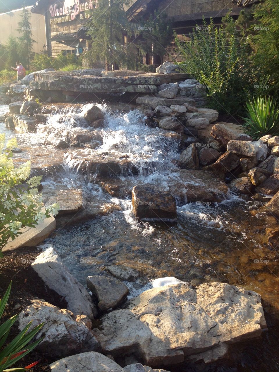 Rock Water Fall