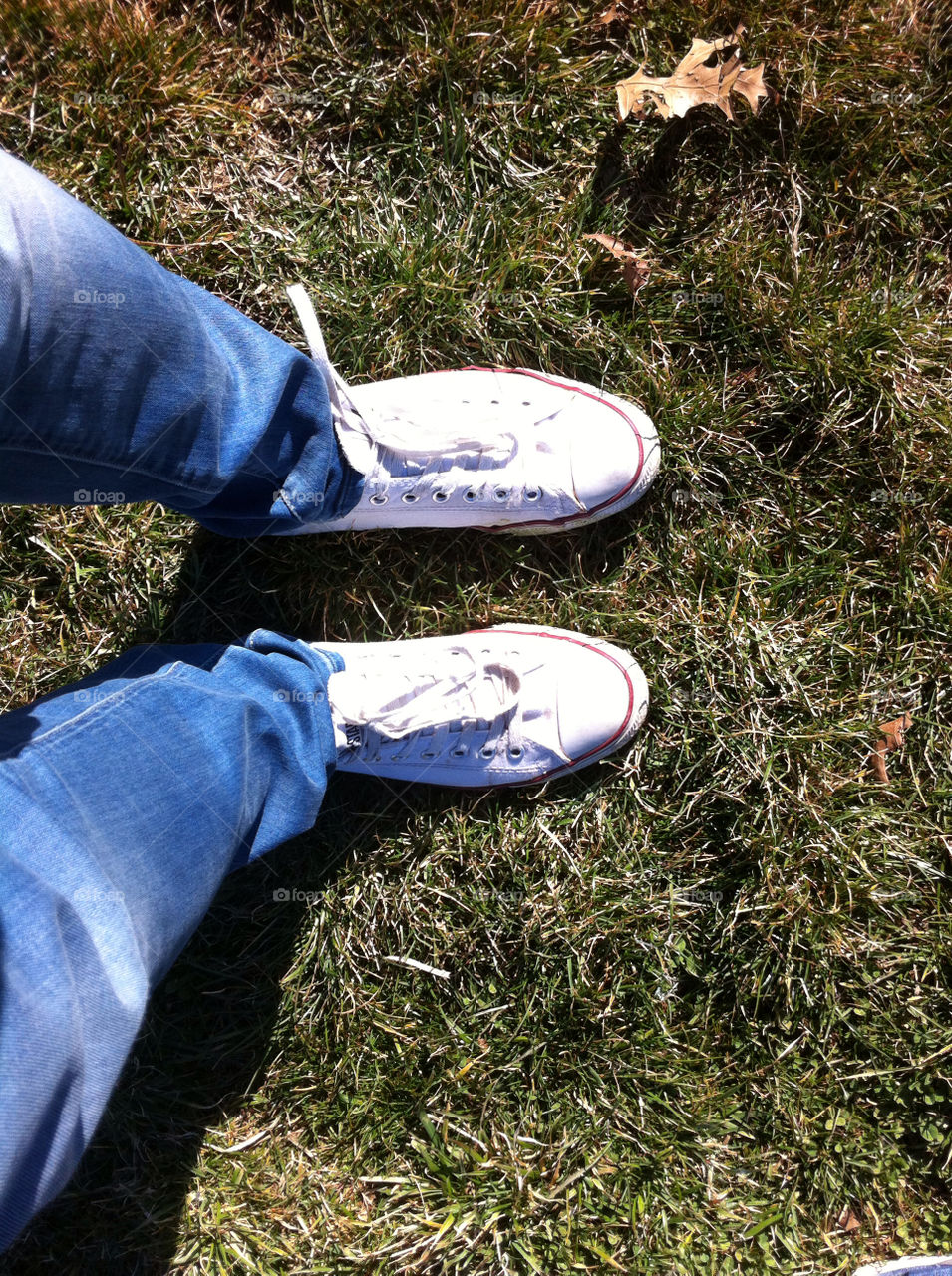 grass shoes star legs by splicanka