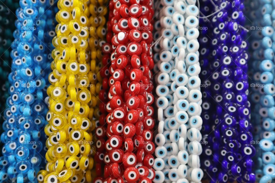 Evil eye beads superstition 