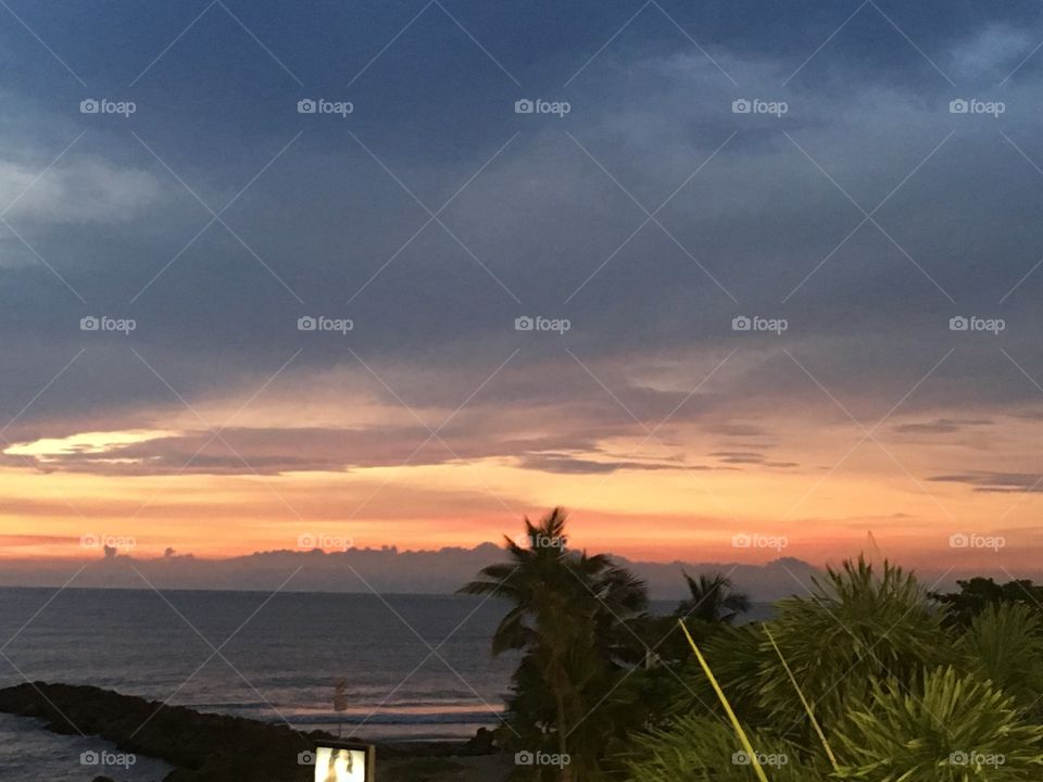 Sunset -  Cartagena das Índias - Colômbia 