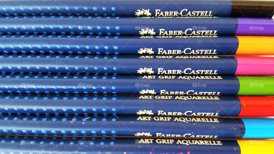 Faber Castel colroful pencils