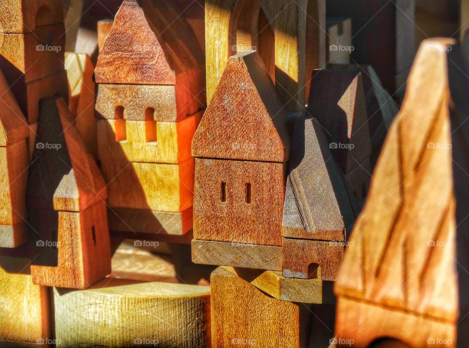 Wooden Building Blocks