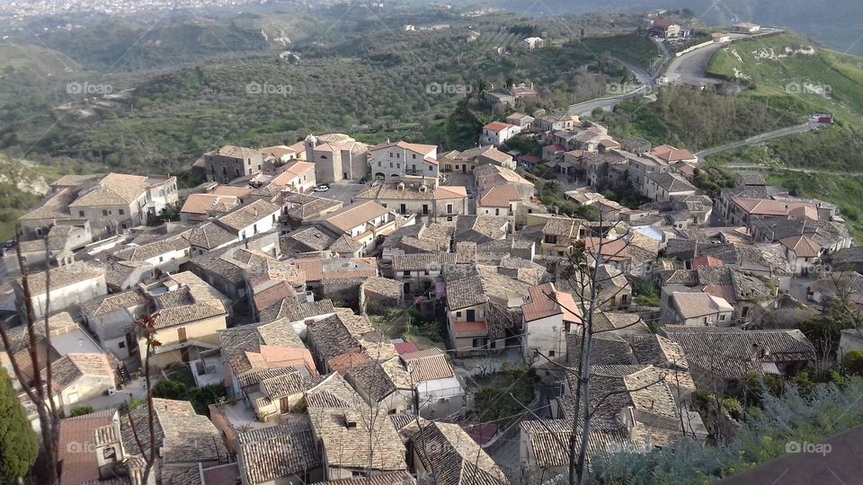 Original photo, Gerace, Italy.