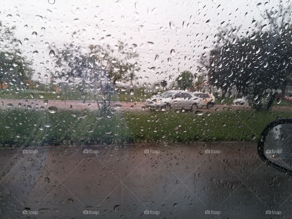 Rain, Landscape, Weather, Wet, Downpour