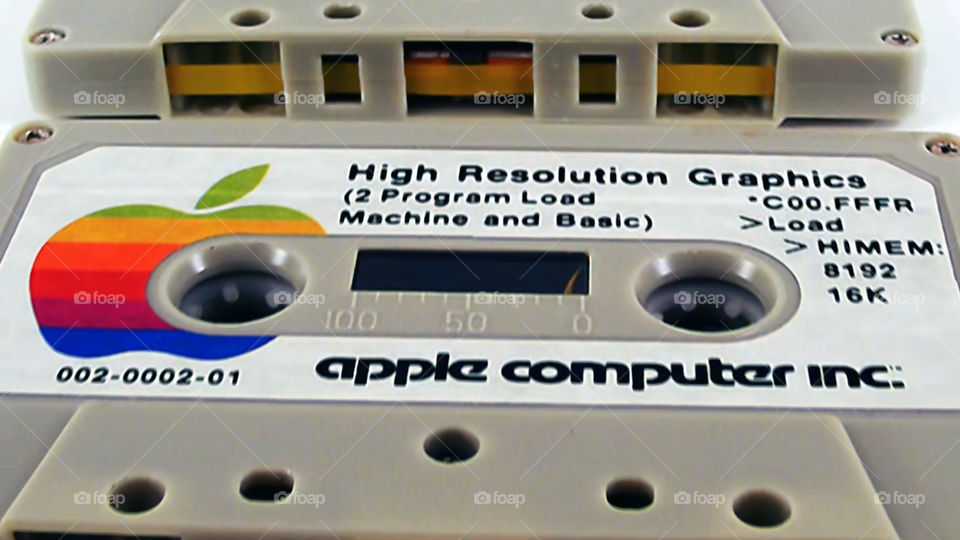 Vecchie cassette Apple