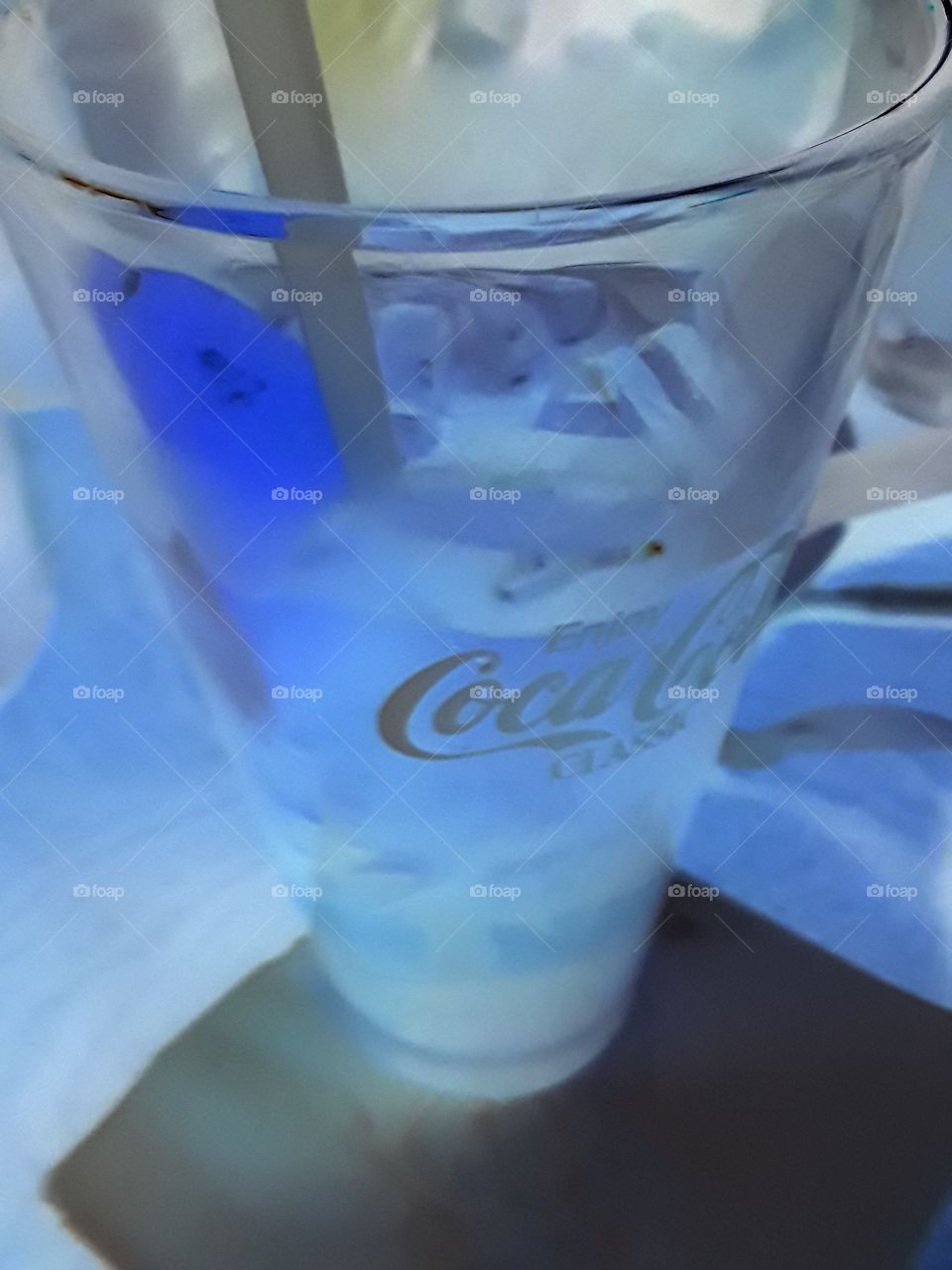 negative coke glass