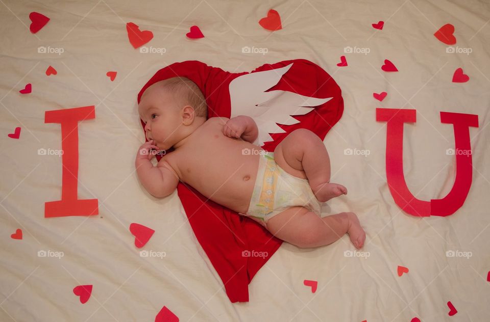Sant Valentine's day. my son is an angel
