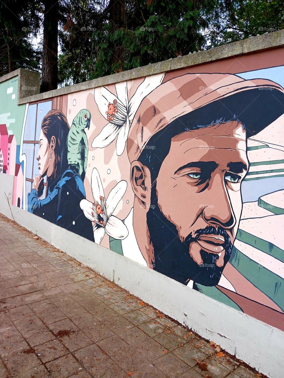 Street art in Porto (Portugal).