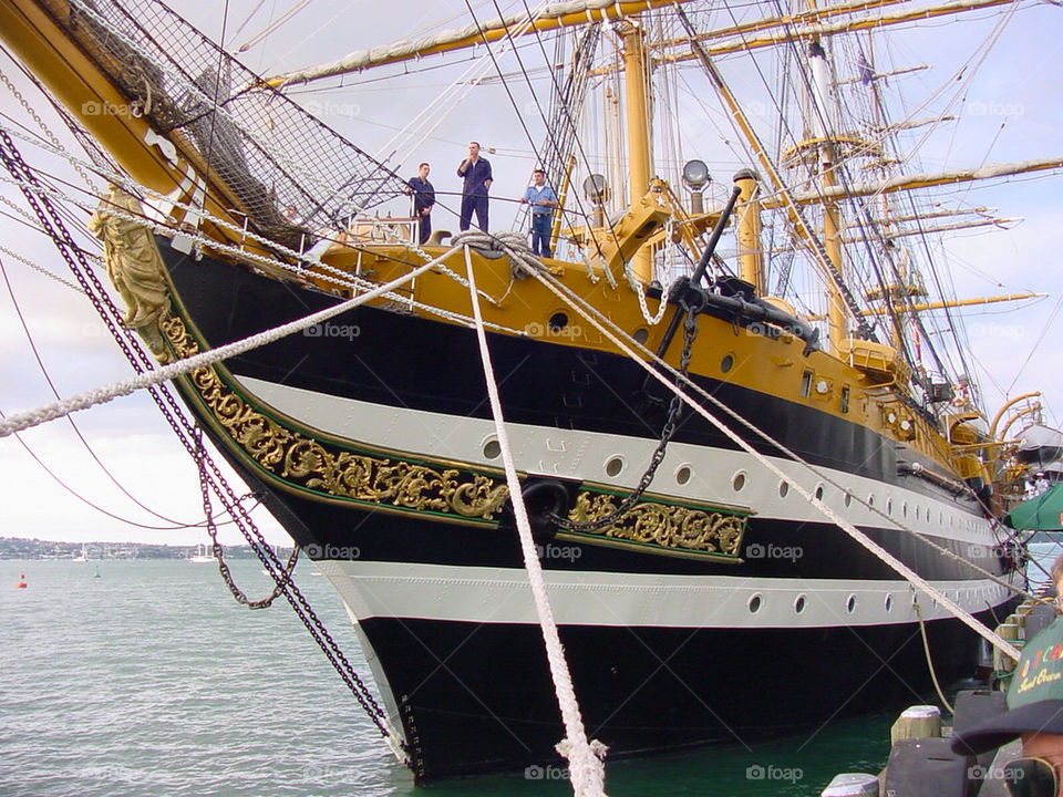 boat ship sail sailing by kshapley