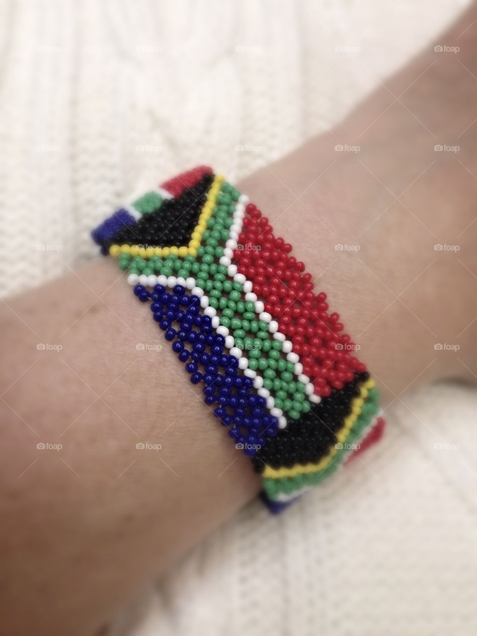 Beaded South African bracelet
