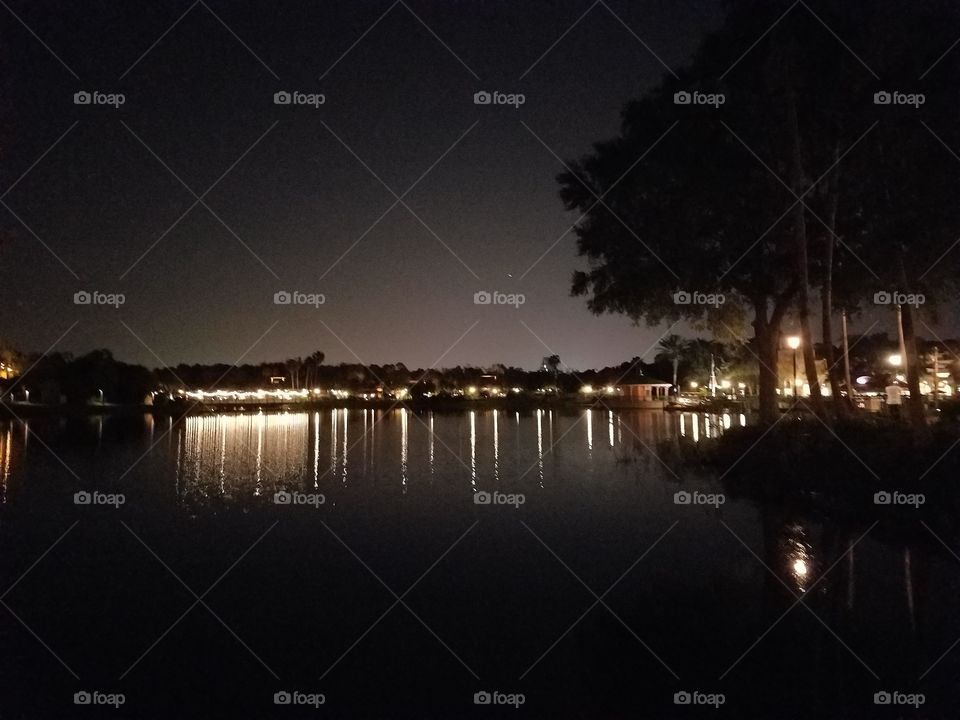 Lights Across the Lake