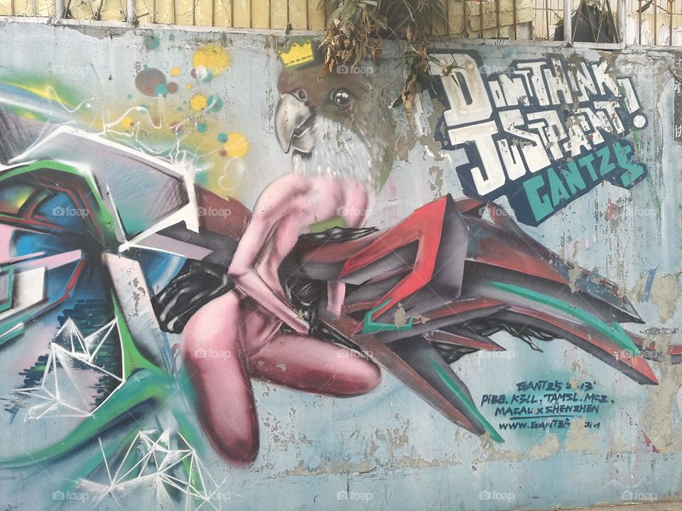 Graffiti Art in Shenzhen, China