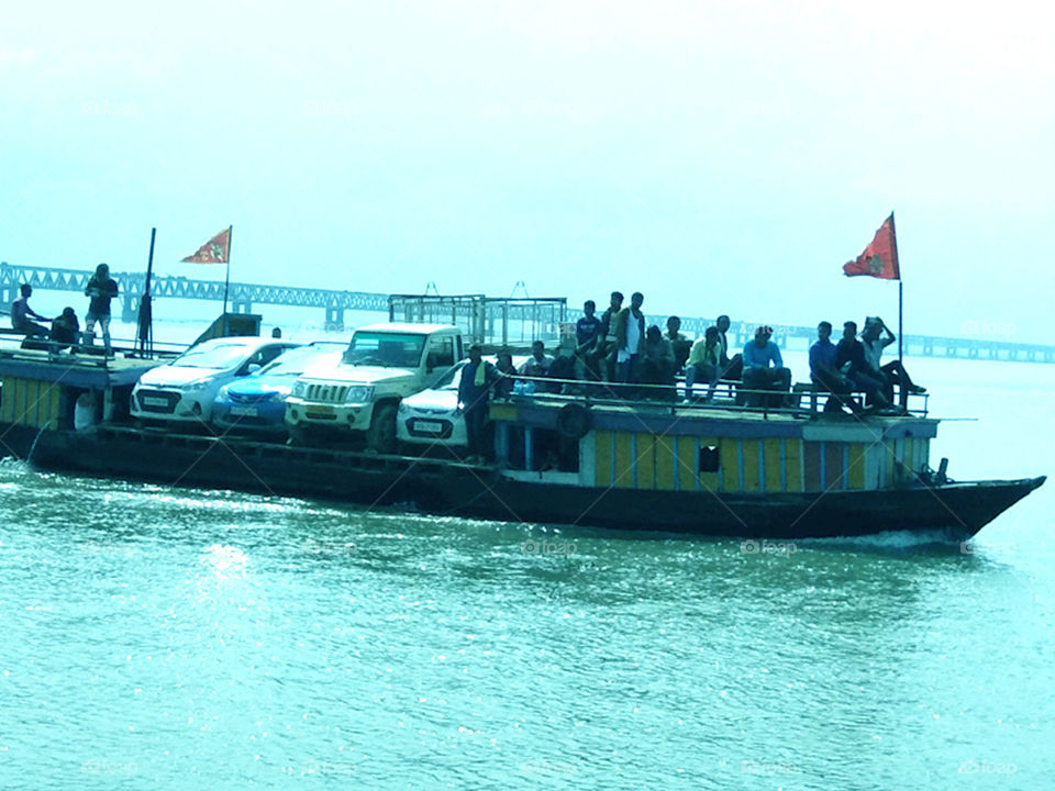 Dibrugrah to Dhenaji Conection by boat.