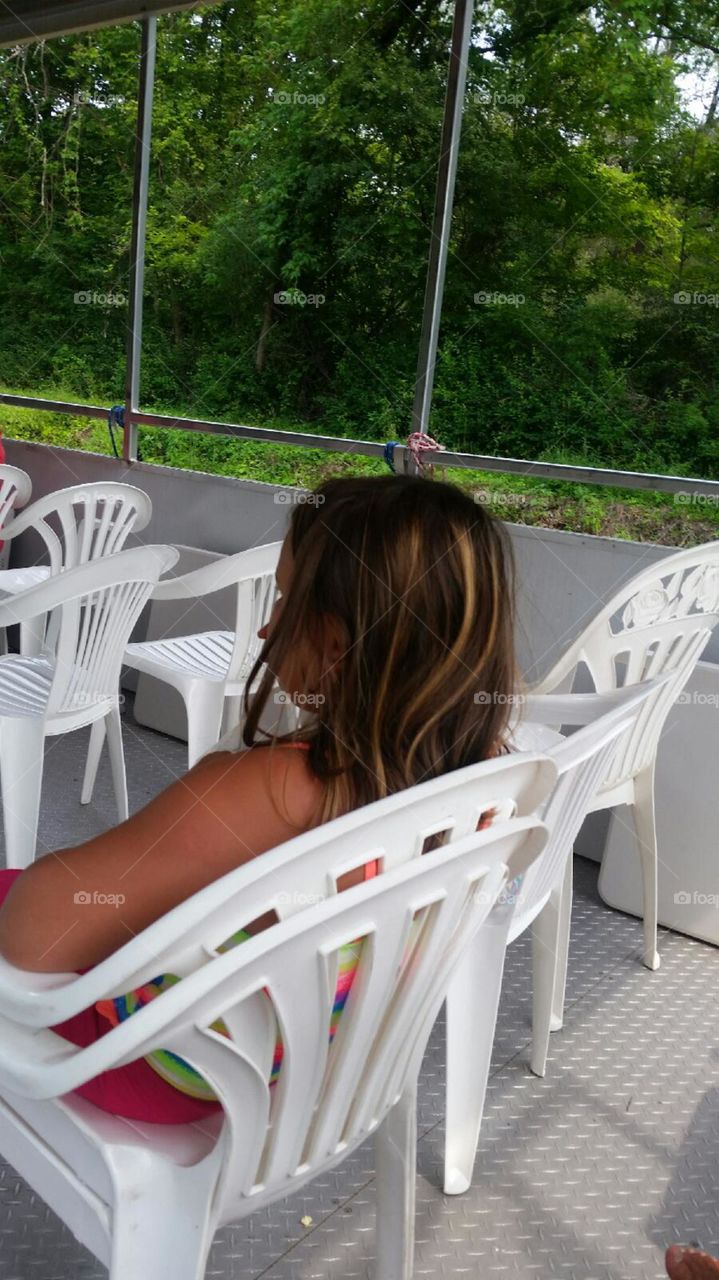 People, Woman, Summer, Outdoors, Chair