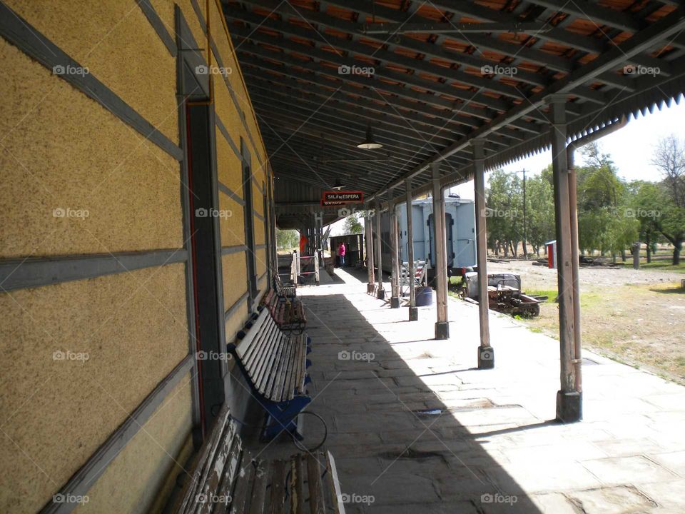 Old train station, museum, Mendoza