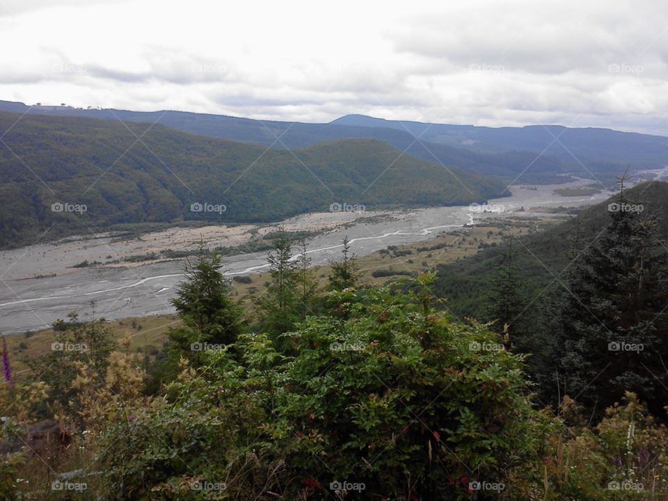 Valley from a Volcanoe
