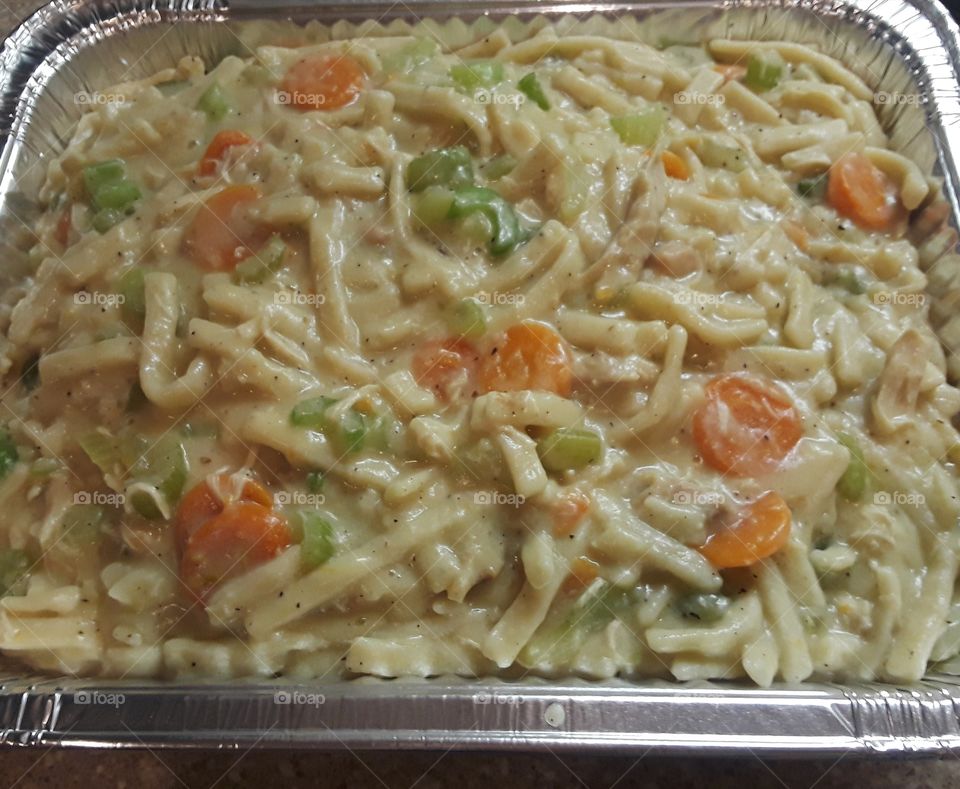 Homemade Chicken and Noodle Casserole