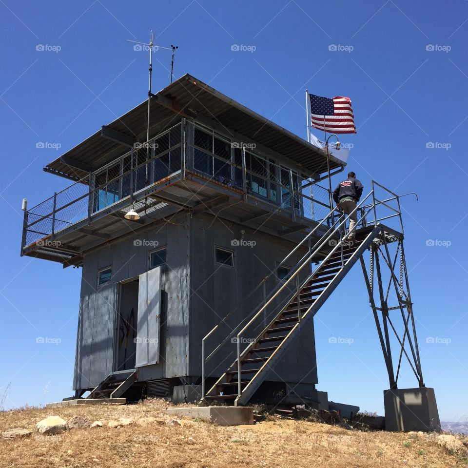 Slide Mountain Lookout 
Memorial Day 