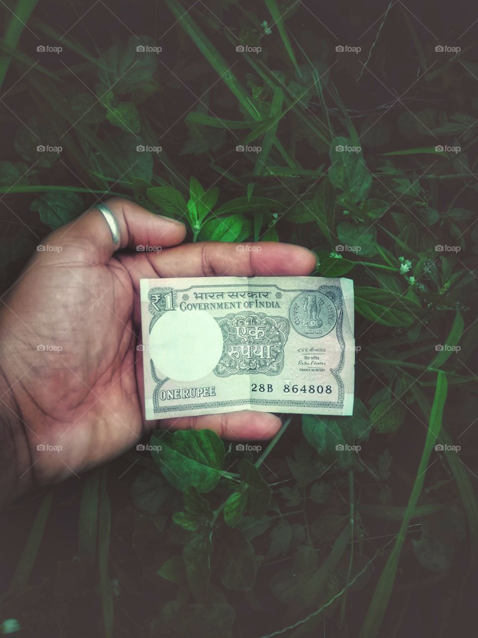 1 Rupee indian money
