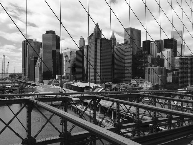 A view from brooklyn bridge