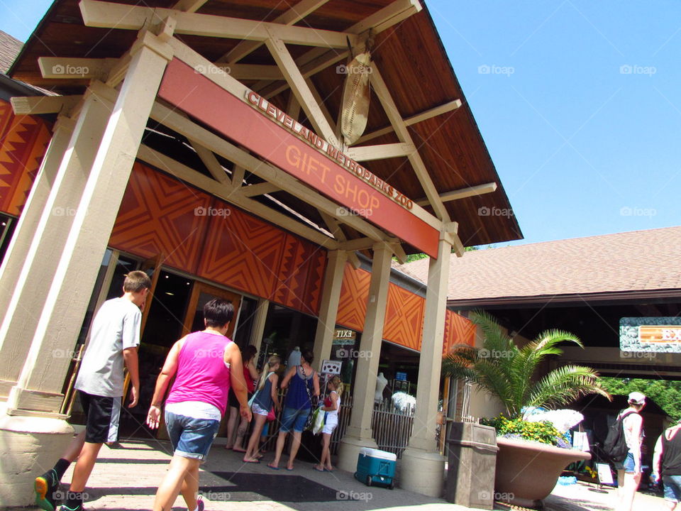 Gift Shop at The Cleveland Zoo.