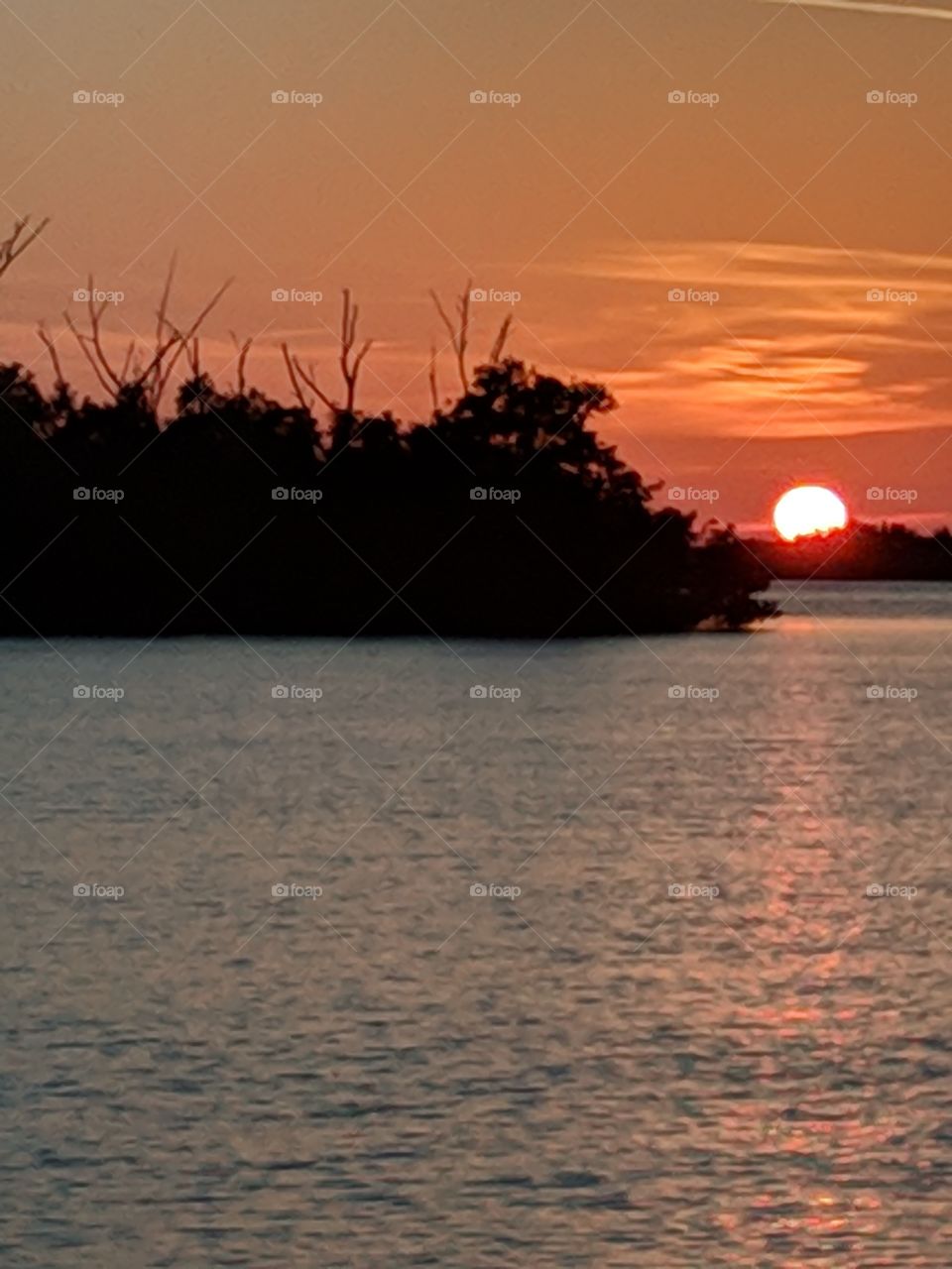 Sunset on the Island