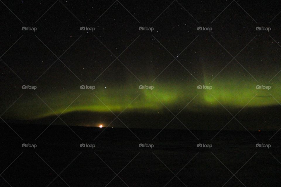 Polarlichter auf der Norwegischen See