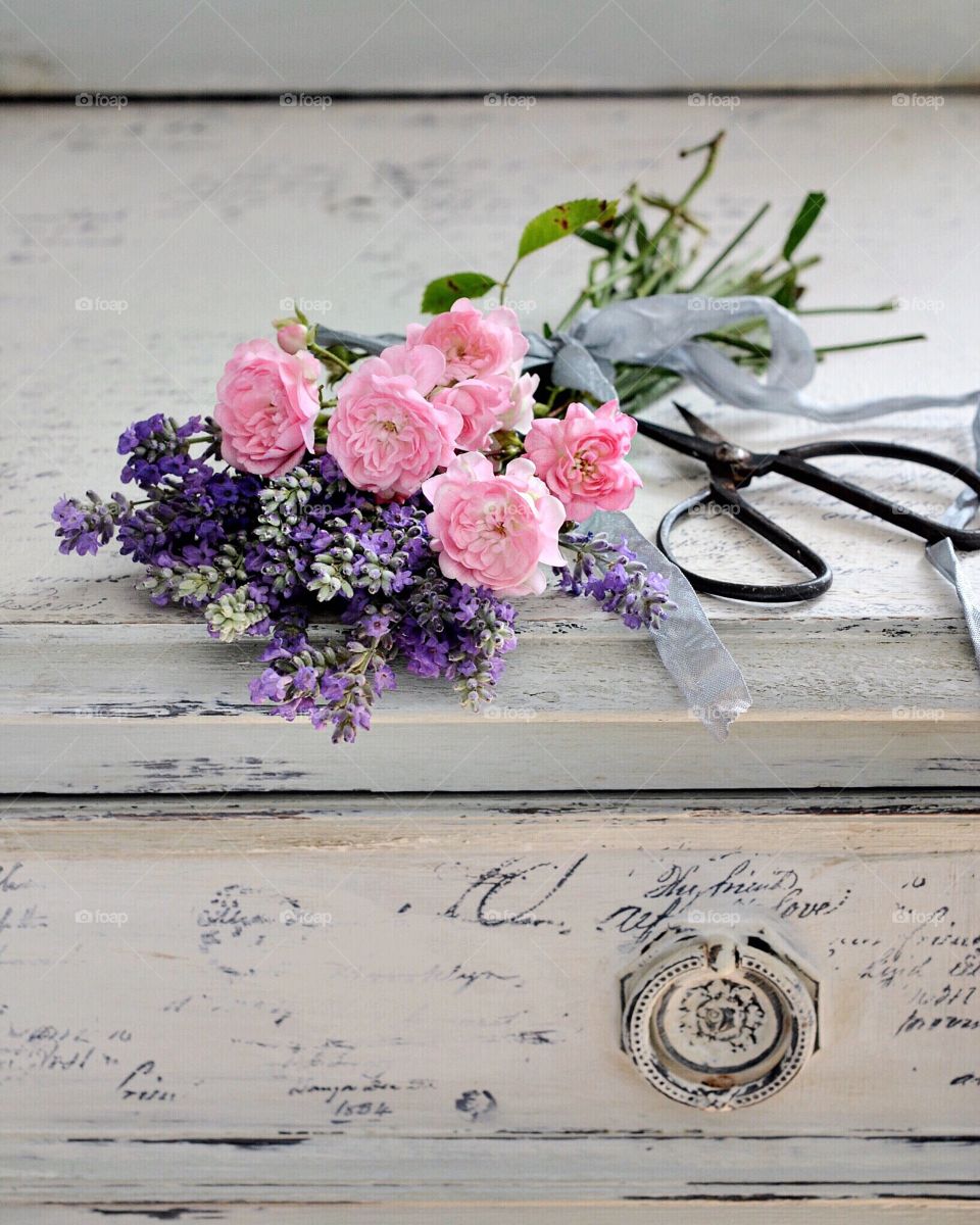 Lavender and Roses