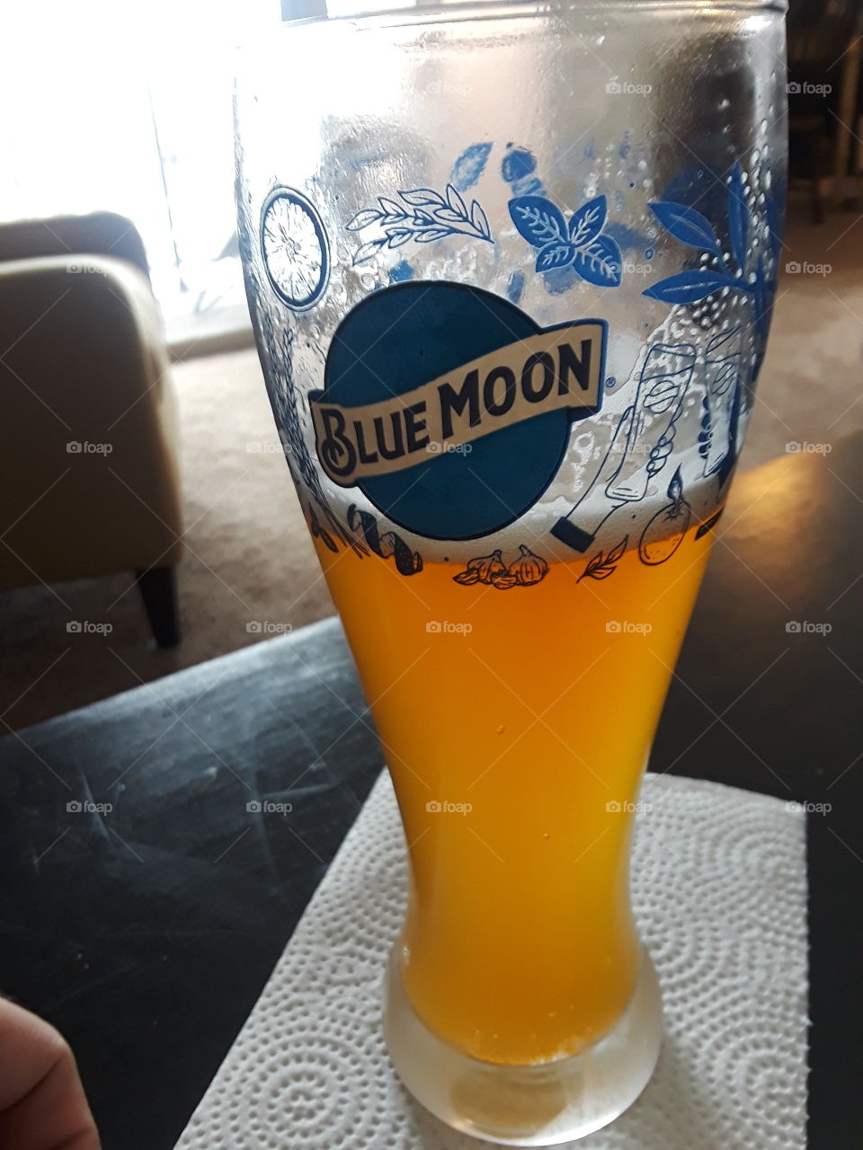 beer on a snowy day!!