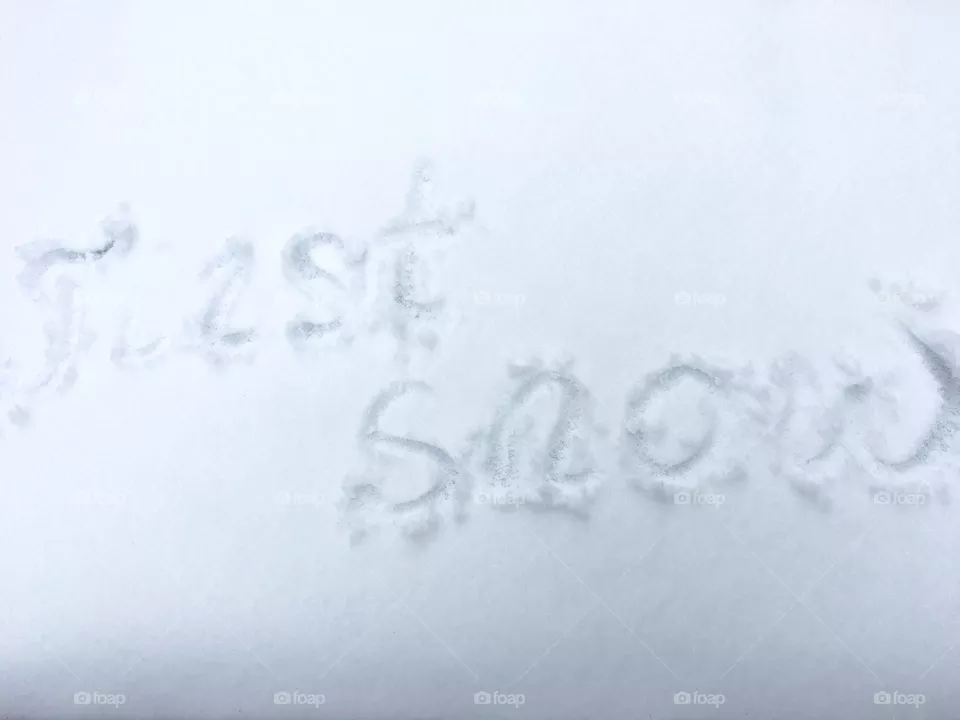 First snow 
