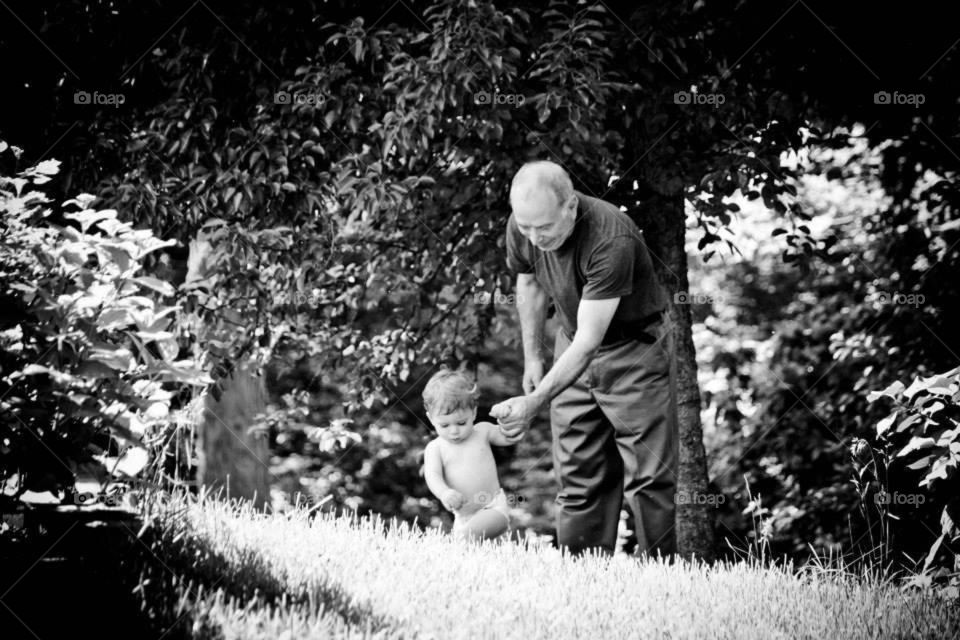 Walk with Grandpa