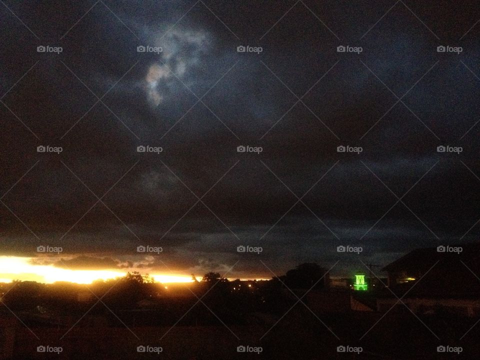 Sunset in Campo Grande 