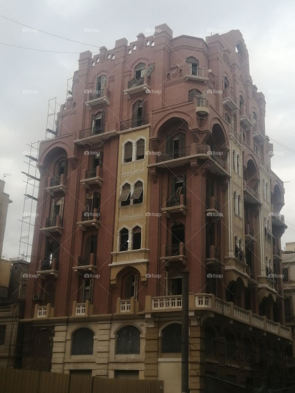 Beautiful Building in Downtown Cairo