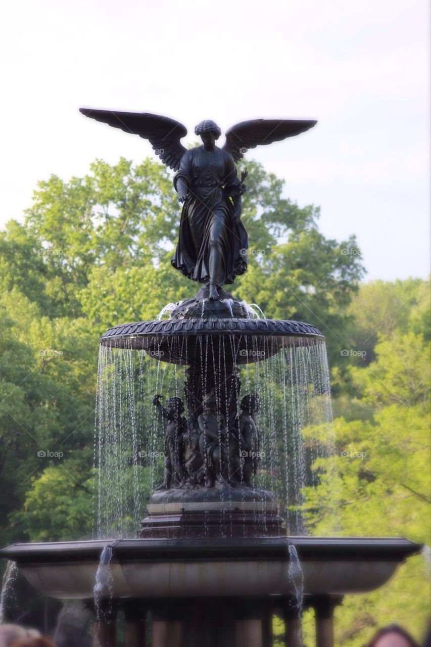 Angelic fountain