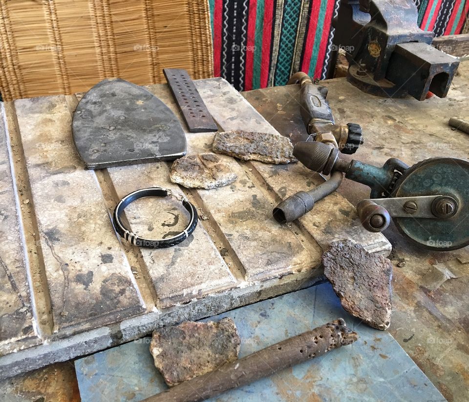 Old, Industry, Tool, Steel, Rusty