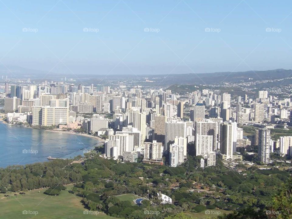 Diamond Head View of Waikiki