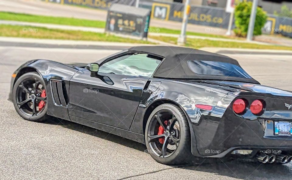 Convertible Corvette