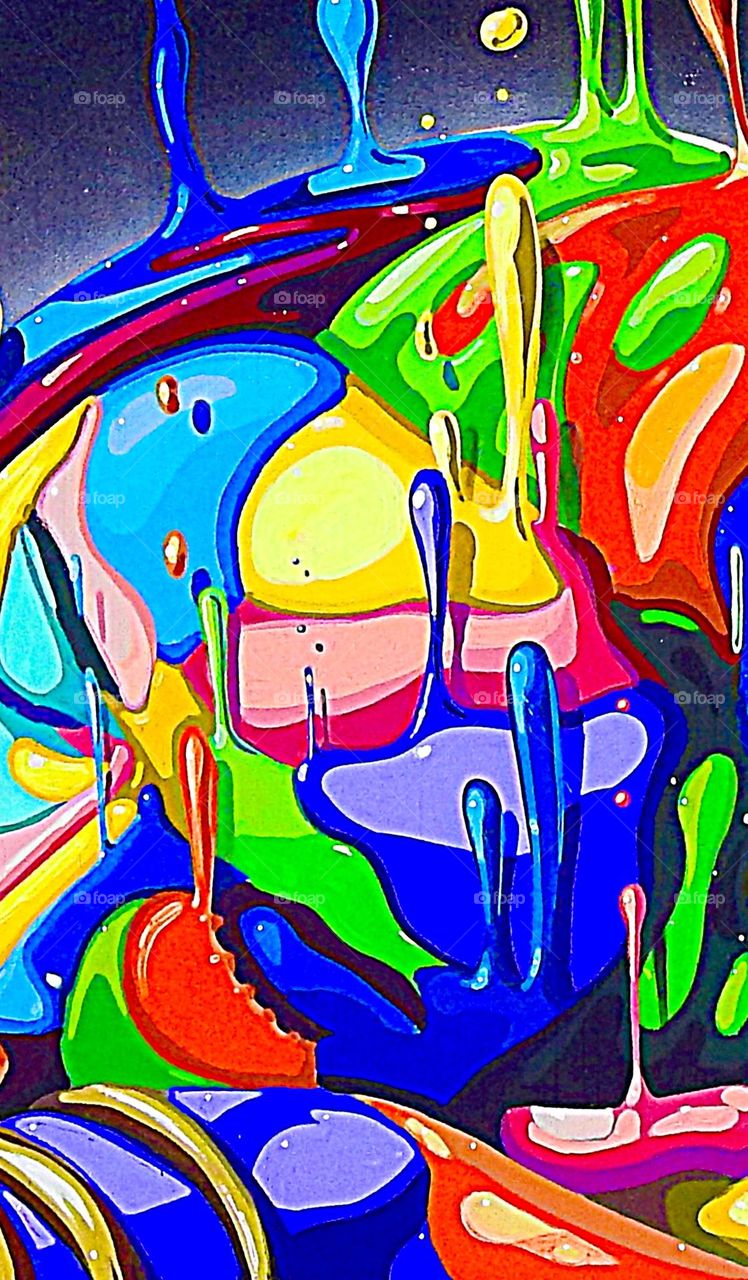 Color Explosion - Vibrant and energetic colors , bright, saturated hues appearing lively and impactful, associated with warmth and colors that seem to pop and draw attention