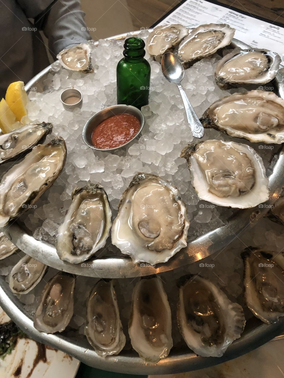 Oysters on Half Shell 