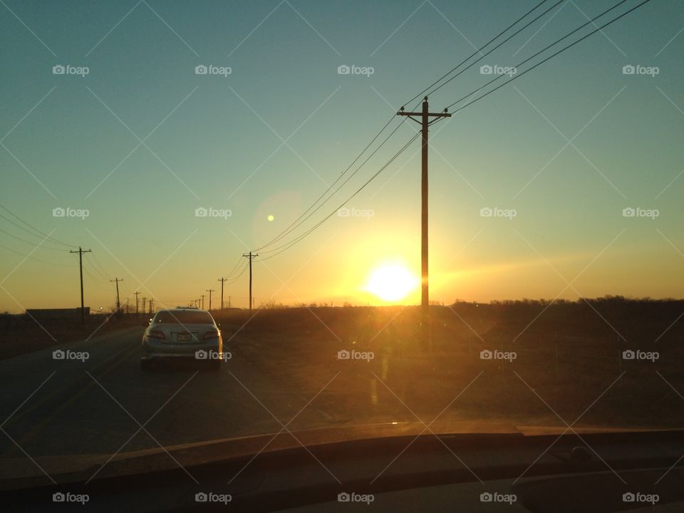 Sunset, Dawn, Transportation System, Sky, Dusk