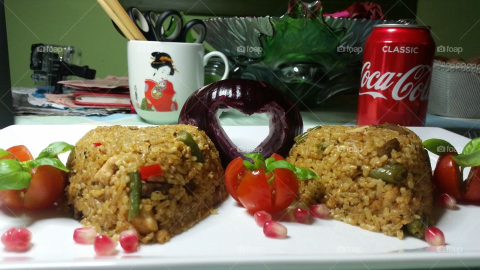 Rice, Dinner, Food, No Person, Lunch