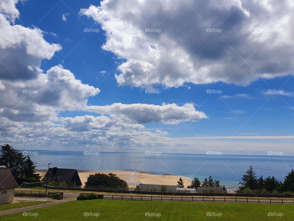 Garden view on Hatainville beach