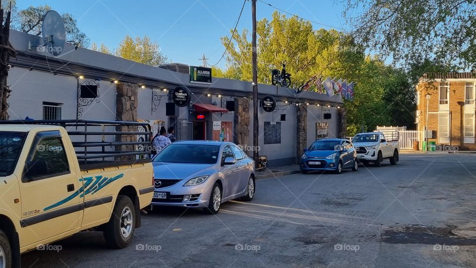 street with cars