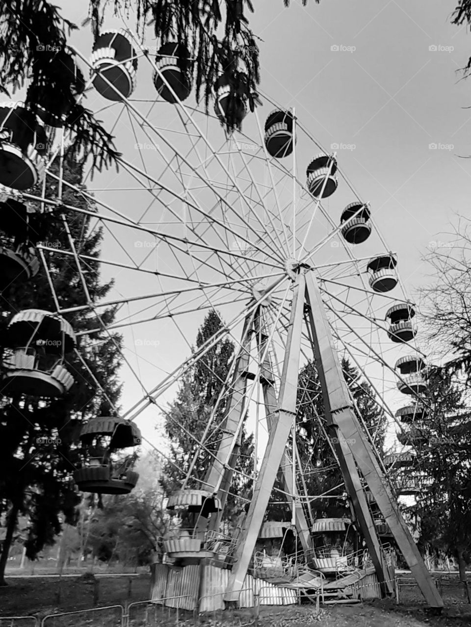 just a ferris wheel...