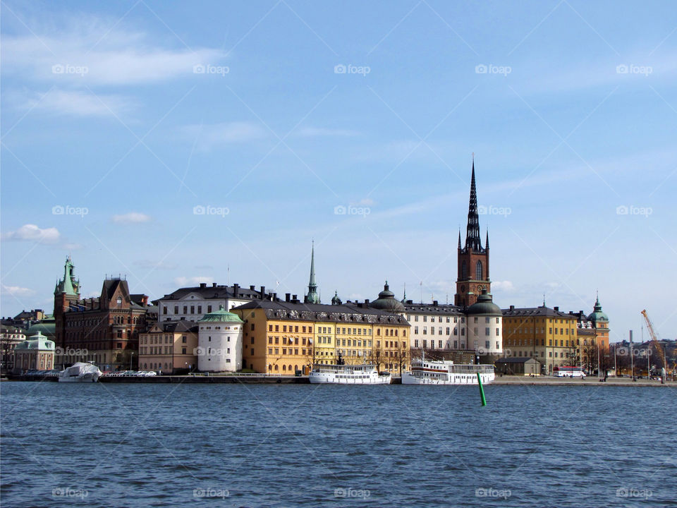 sweden stockholm skyline gamla stan by antpru