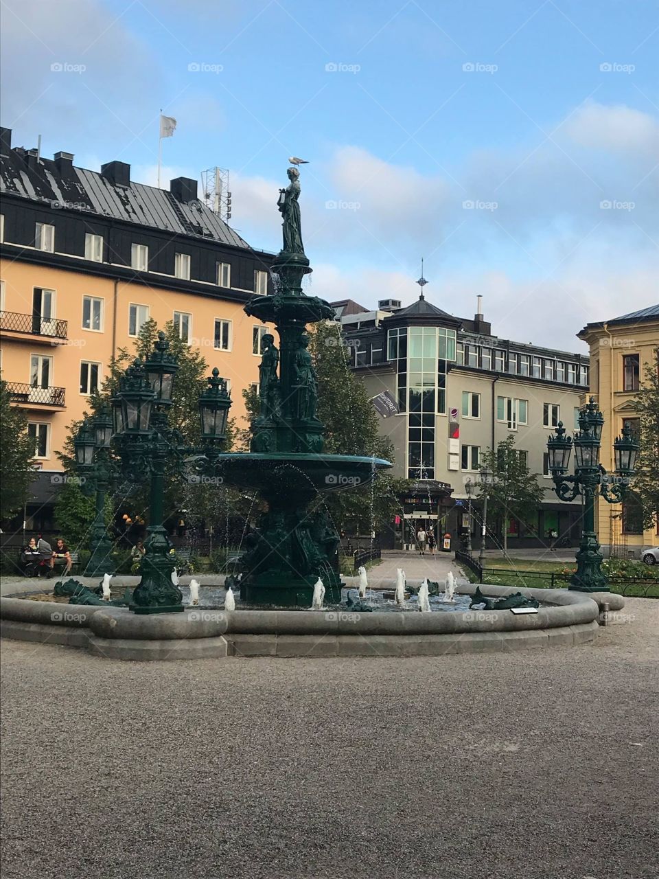 Sundsvall City in Sweden