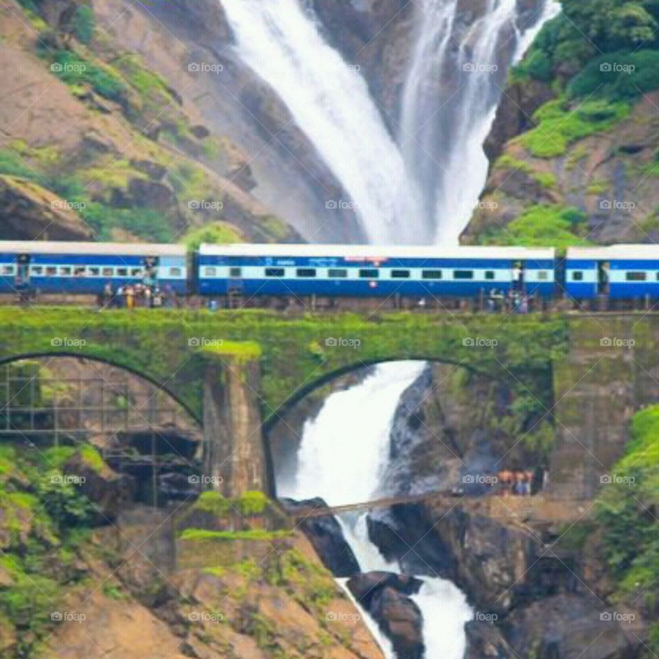 Dudhsagar Falls in India